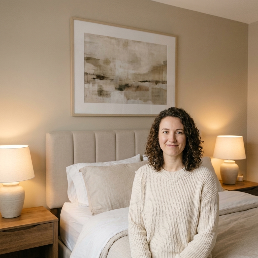 How to Size and Hang Art Above Your Bed